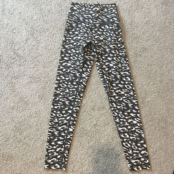 Aerie Pants - Offline By Arie Leggings Womens Sz Small Black White Athletic Athleisure High